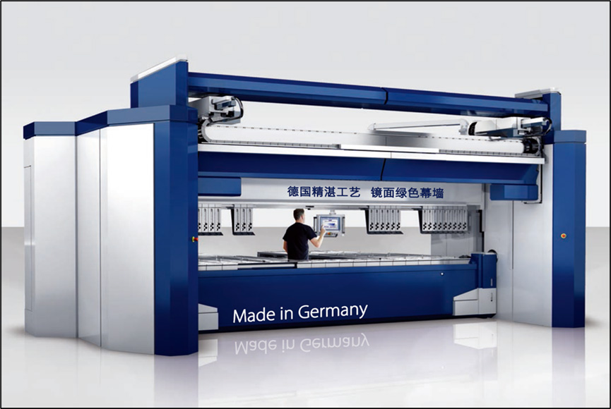 curtain wall production machine