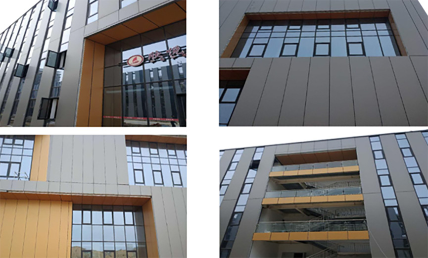 Brilliant Insulated Curtain Wall Panel Project Cases