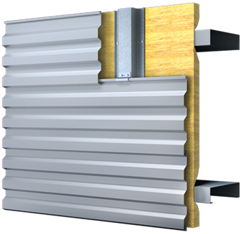 K3 Corrugated Metal Sheets With Hidden Screws