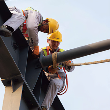 Steel Structure Installation Process2 Steel Structure Installation Process2