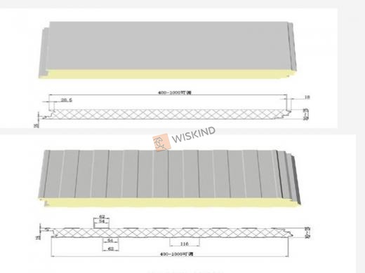 Insulated Polyurethane Sandwich Panel