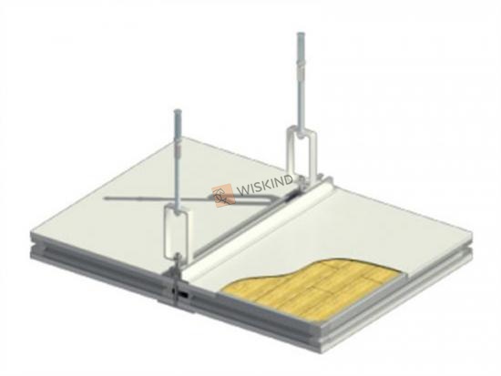 Global 500 I Grid Steel Ceiling With Sandwich Panel Systems
