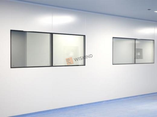 Tempered Glass Cleanroom Windows