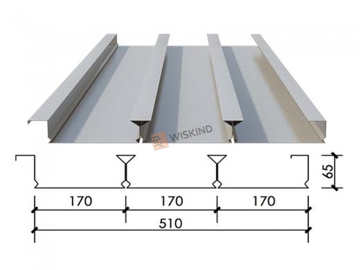 DFP510 Closed Type Galvanized Steel Decking Sheet