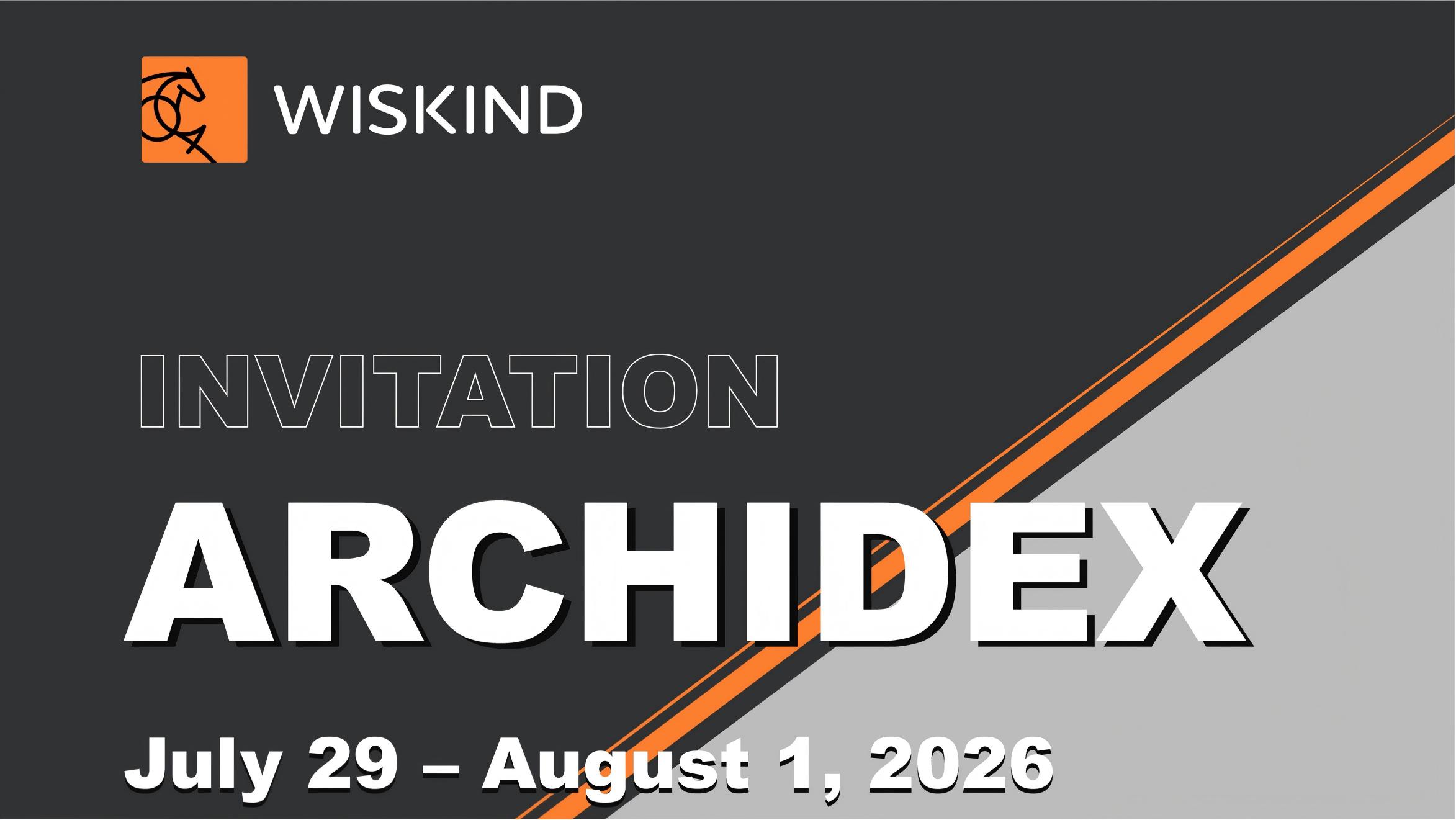 Meet WISKIND at ARCHIDEX 2026 in Kuala Lumpur