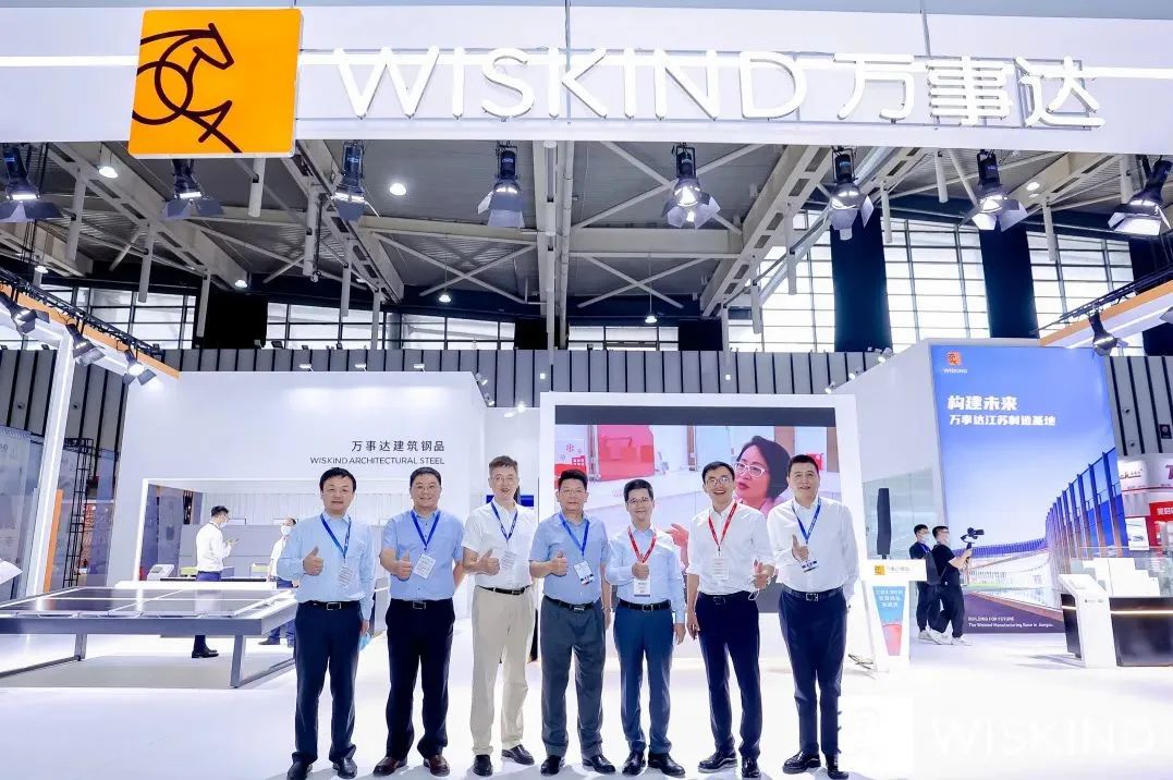 Wiskind & Nippon Paint exhibited at the MBE Metal Building Expo, presenting the color charm of industrial buildings
