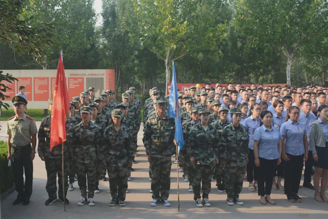 Shinmade Company held the launching ceremony of the seventh military training development training